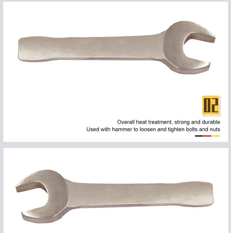 WEDO Titanium Wrench Striking/Slogging Open Spanner Light Weight Non-Magnetic Rust-Proof Corrosion Resistant