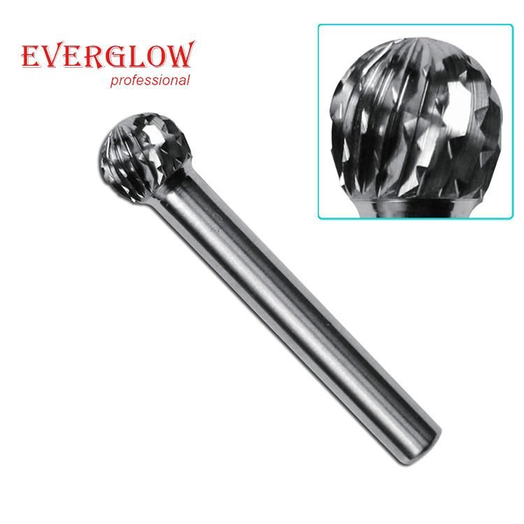 Hot Sale 6mm Shank Oval Shape Carbide Diamond Rotary Burr Grinding Burrs