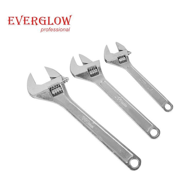 Chrome Vanadium Carbon Steel Household Hand Repair Tool Universal Adjustable Torque Spanner Wrench Monkey Wrench