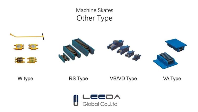 5000kg Economic Roller Crowbar of Machinery Skates Erc-5