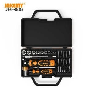 Jakemy 31 in 1 Socket Sleeve Suit Hardware Repair Tools for Daily Maintenance