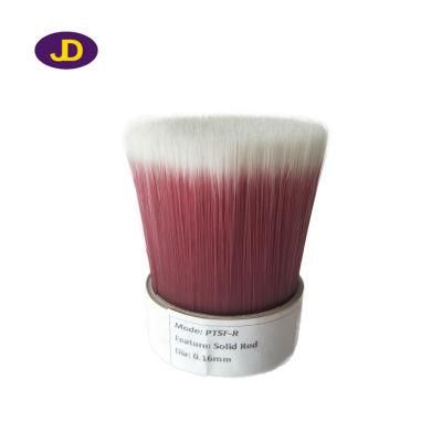 China Plastic Bristle Nylon Filament Physical Tapered Solid Synthetic Filament for Paint Brush