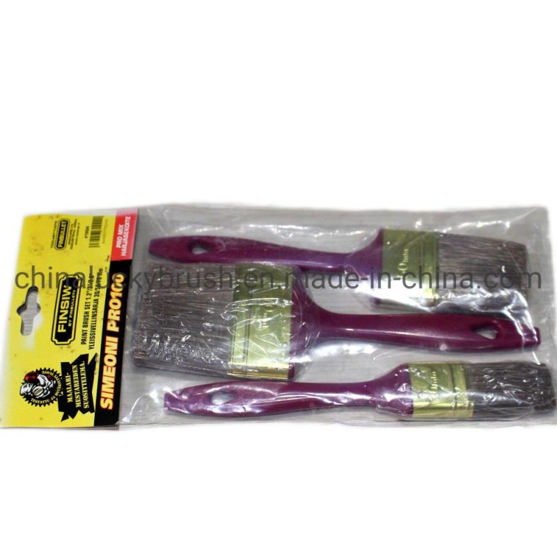 Synthetic Wooden Handle Paint Brush (YY-SJ8021)