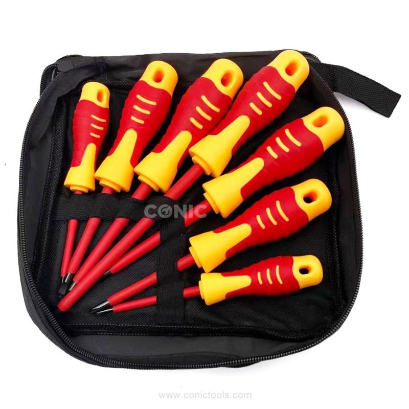 Multifunction Electrician Screw Driver Bit Set Resistant to 1000V High Voltage Insulated Screwdriver Bits
