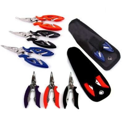 Jetshark Strengthen Stainless Steel Multifunctional Fish Grip Lure Pliers Fishing Line Cutting Scissors Fishing Pliers