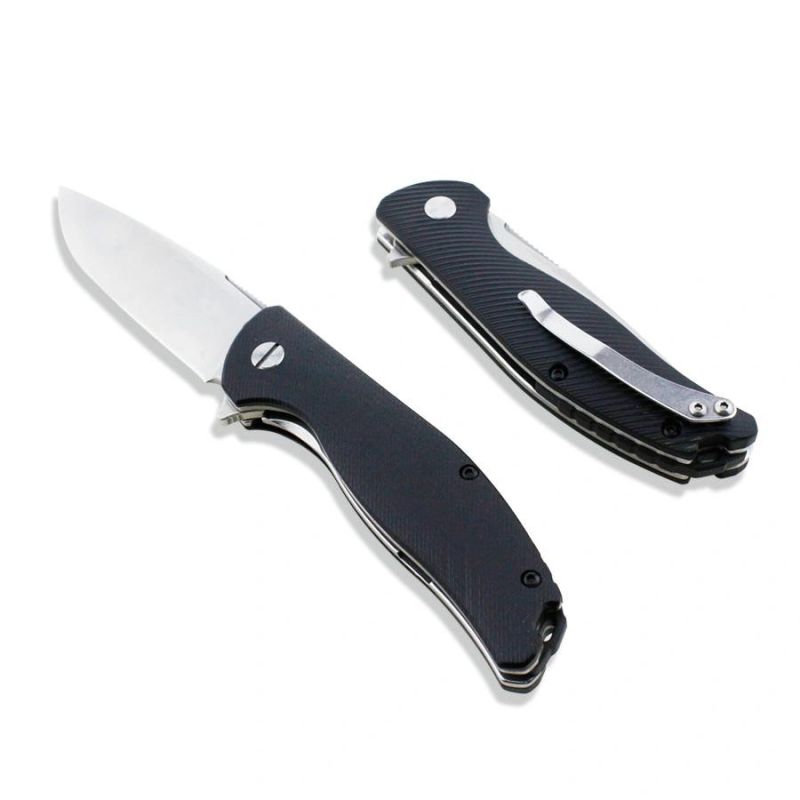 Folding Knife with Ox Bone Handle, Closed Length: 98mm