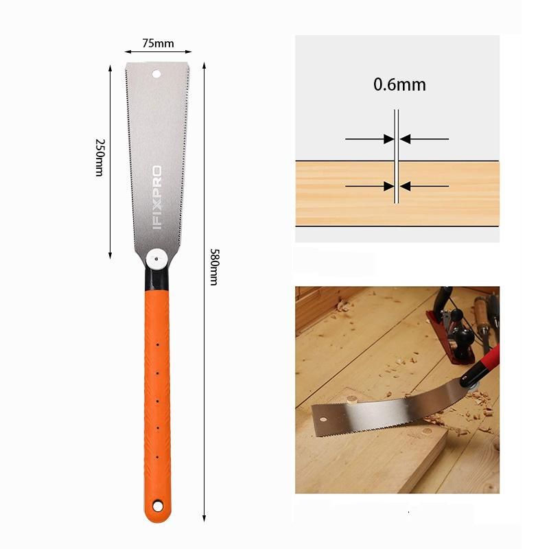 Steel Blade Cut Wood Hand Pull Saw for Woodworking Garden Tool