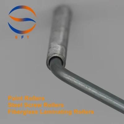 8mm Diameter 75mm Length Steel Bolt Spiral Rollers for FRP