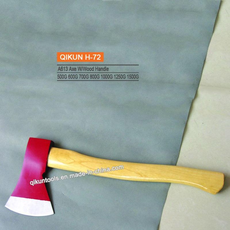 J-81 Construction Hardware Hand Tools Red Color Plastic Sprayed Splitting Maul Axe Head