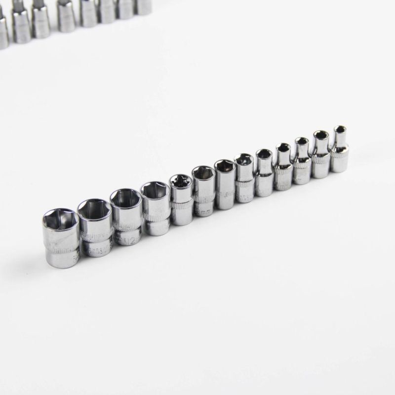 DIY Level Hardware Tool Carbon Steel Adjustable Ratchet Socket Set