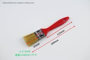 The Latest Version of 2020 Factory Wholesale Hot Sale Cheap High Quality Bristle Paint Brush with Bright Red Plastic Handle