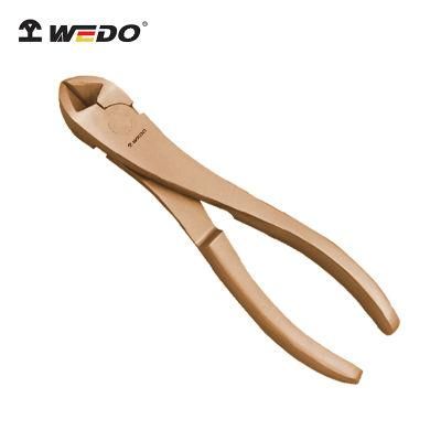 WEDO 6&quot; 8&quot;Non-Sparking Diagonal Cutting Pliers (American Type) Side Wire Cutters Pliers Beryllium Copper