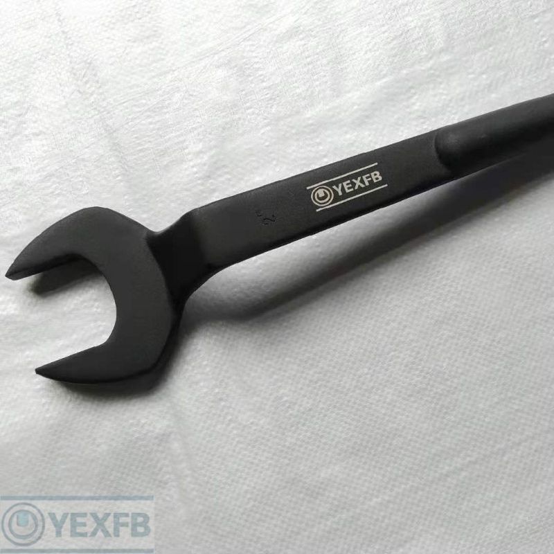 Open End Spud/Construction Spanner 2", with Pin, 40 Cr-V Steel