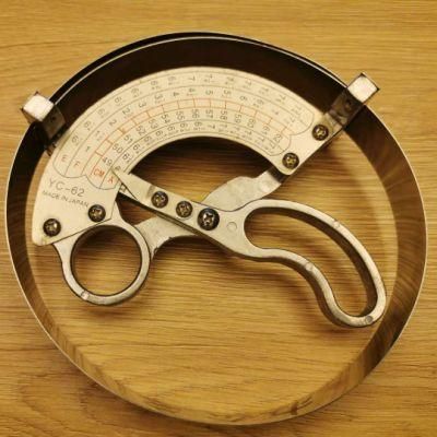 Steel Cap and Hat Measuring Tool Ruler