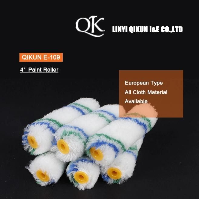 E-101 Orange Color European Type Flocking Foam Roller