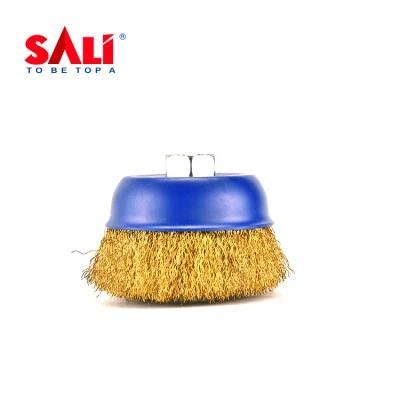2.5inch Hcs Crimped Wire Cup Brush for Removing Rust
