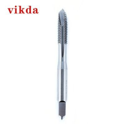 DIN JIS ISO Gun Pointed Tap Machine Tap Hsse Cobalt Spiral Flute HSS Co Pointed Tap