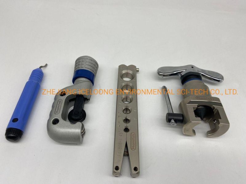 Manifold Gauge Set Diagnostic A/C Tool Kit R22 R134A R410A Refrigeration Brass Automotive Tool
