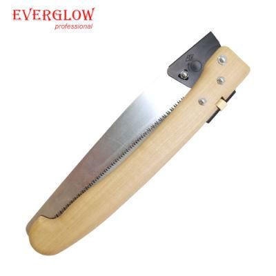 New Developed 210mm Wooden Handle Folding Saw