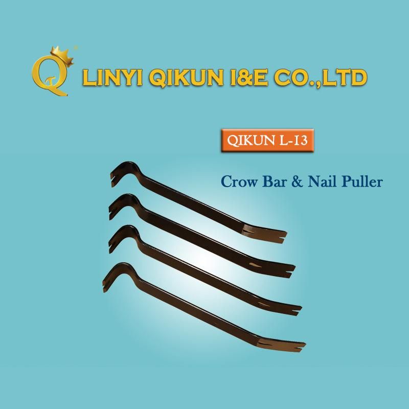 L-04 Drop Forged Nail Puller Cold Chisel Crow Wrecking Bar