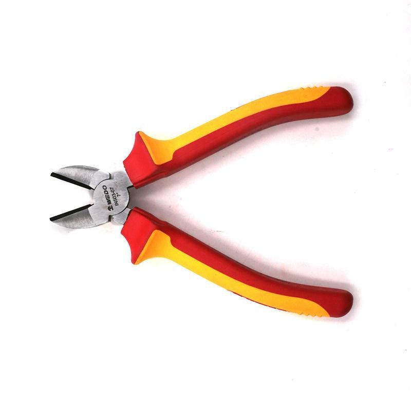 WEDO 6" 7" Insulated Diagonal Pliers VDE 1000V Side Wire Cutters Injection Pliers Nippers Anti-Slip Handle