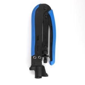 Rg59, RG6, Rg11, 75-5, 75-7 F Connector Compression Crimping Pliers