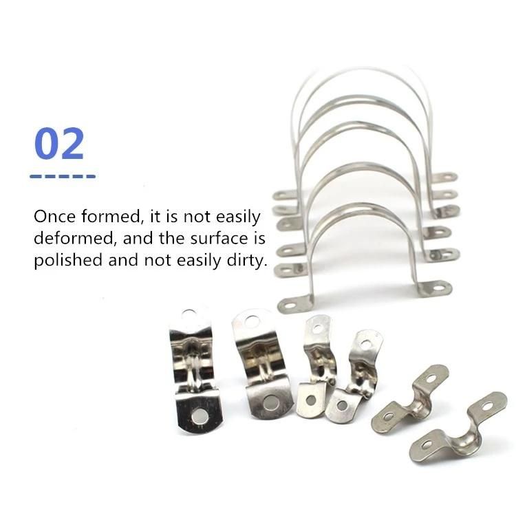 U Shape Bending Punching Process Best Price Stainless Steel Clamp Pipe Clamp