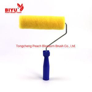 Hardware Decorate Paint Hand Tools Acrylic Polyester Mixed 9&quot; Paint Roller Brush with Frame
