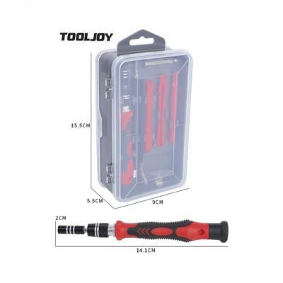 Precision Multifunctional Small Screwdriver Bits Made of CRV Material Screwdriver Set Box for Repairing