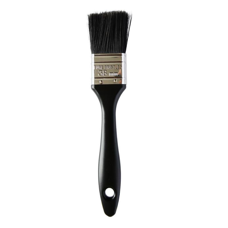 Painting Tools 38mm Paint Brush with Natural Pure Bristle and Plastic Handle
