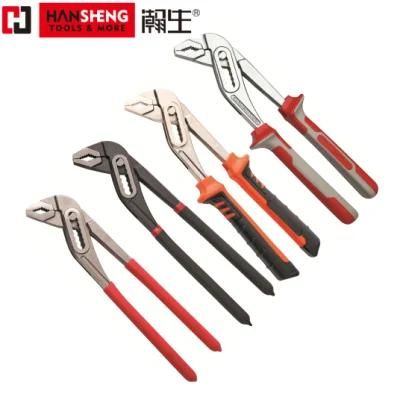 Professional Hand Tools, Made of CRV, High Carbon Steel, Water Pump Pliers, Dipped Handle or PVC Handle