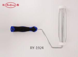 Paint Roller Bracket with Rubber Plastic Handle for Roller Brush