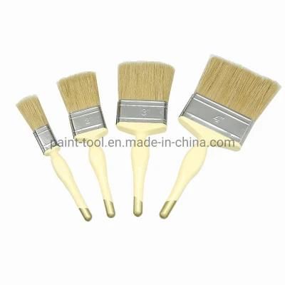 Hot Selling Wooden Handle Paint Brush with Bristle