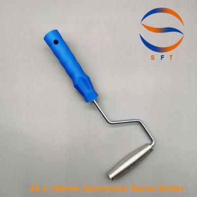 25mm Aluminum Barrel Rollers Roller Brushes for FRP Curved Areas