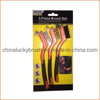 7 Inch Double Colour Wire Set Brush (YY-566)