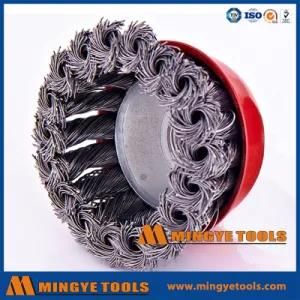 Twist Knot Cup Steel Wire Brush