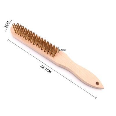 Wire Descaling Brush Masonry Brush Wire Bristle Brass Scratch Brush