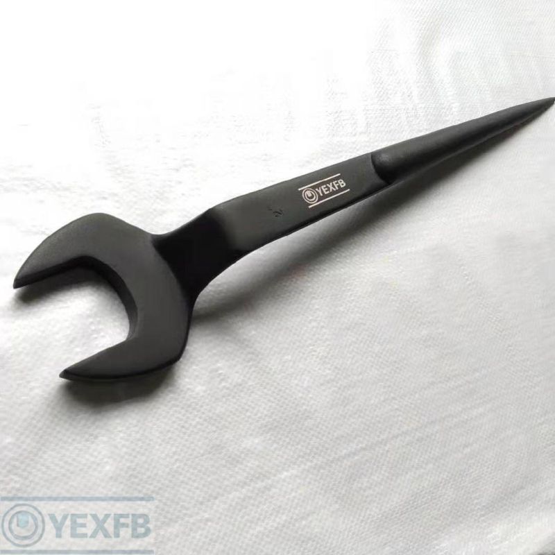 Open End Spud/Construction Spanner 2", with Pin, 40 Cr-V Steel