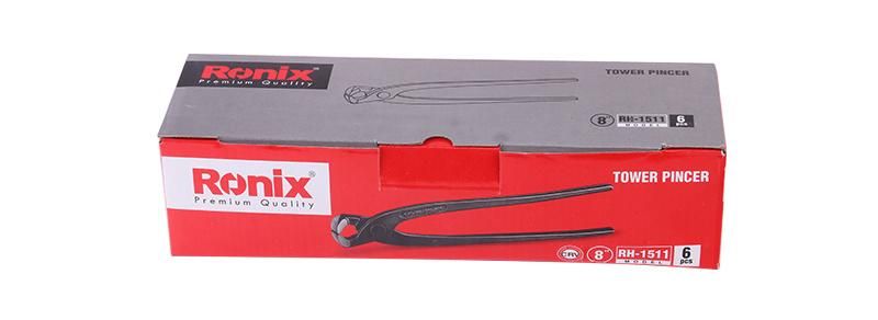 Ronix Hand Tool Model Rh-1511 8 Inch 55CS Steel Twisting Cutting Wire Tower Pincer