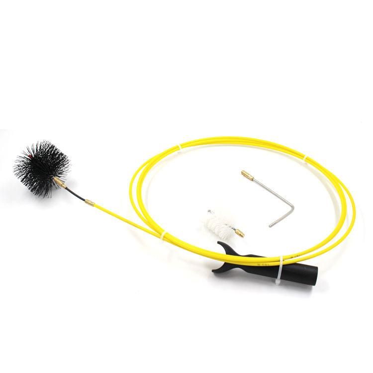 3 Meter Superfine Fiber Rod Single Rod Single Screw Plastic Handle Nylon Pipe Filter Chimney Brush