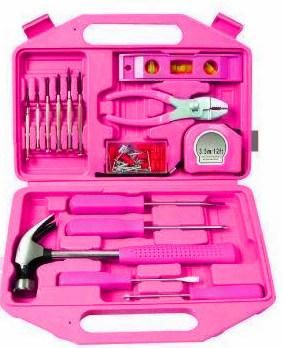 Hot Selling -Ladies Pink Tool Set in Case