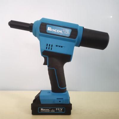 Portable Convenient 2.4-6.4 Battery Hand Rivet Gun Tool