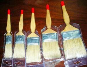 100% Pure China Bristle Paint Chip Brush 5pk Wood Handle