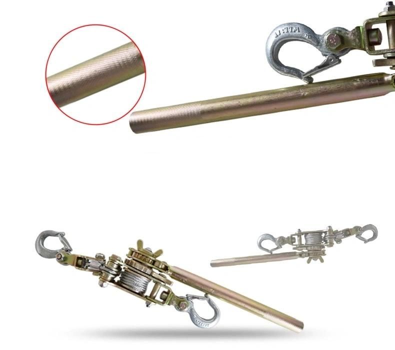 2ton 4400lbs Heavy Duty Double Gear Hand Cable Puller