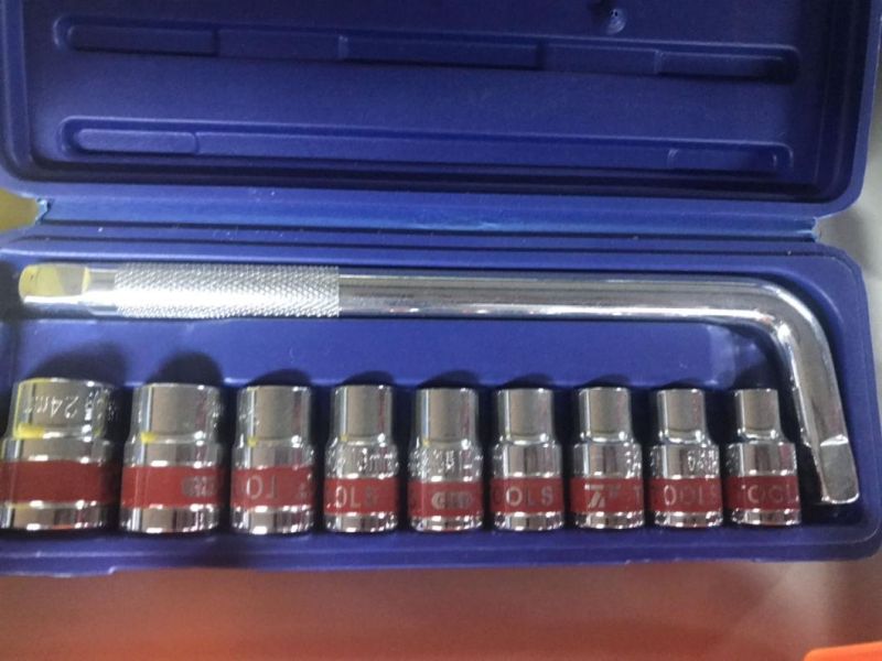 10PC China Cheap Price10PCS 1/2" Socket Set with Repair Tool