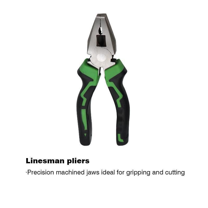Wire Side Cutter Alicate Hand Tool Pliers Long Nose Diagonal Cutting Combination Pliers High Quality Hardware Tools Industrial Combination Pliers