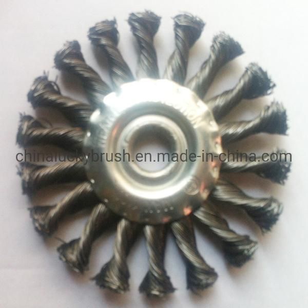 5 Inch Twist Knot Wheel Brush (YY-054)