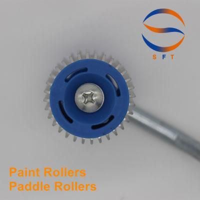 Aluminium Horizontal Track Type Paddle Roller for Fiberglass Laminating