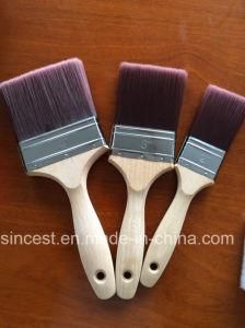 Synthetic Tapered Filament Paint Brush with Beech Wooden Handle