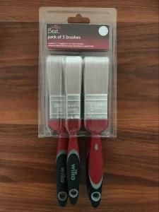 Tapered Filaments Paint Brush with Rubber Handle UK Market